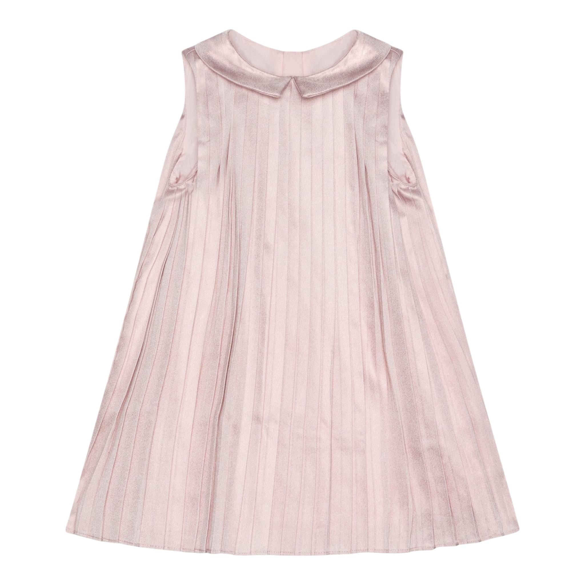 Michael Kors Abito Tinta Unita con Colletto Giromanica per Neonata R30307X ROSA MICHAEL KORS 