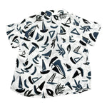 Please Camicia Tinta Unita con Stampa per Neonato CC80364B71 BIANCO PLEASE 