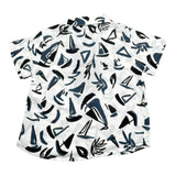 Please Camicia Tinta Unita con Stampa per Neonato CC80364B71 BIANCO PLEASE 