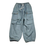 John Richmond Jeans Tinta Unita con Tasconi per Bambino RBP26144JE AZZURRO JOHN RICHMOND 