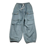 John Richmond Jeans Tinta Unita con Tasconi per Bambino RBP26144JE AZZURRO JOHN RICHMOND 