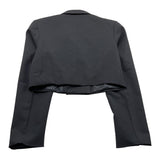 TO be too giacca tinta unita doppio petto Nero per Bambina TJF24J529 NERO TO be too 