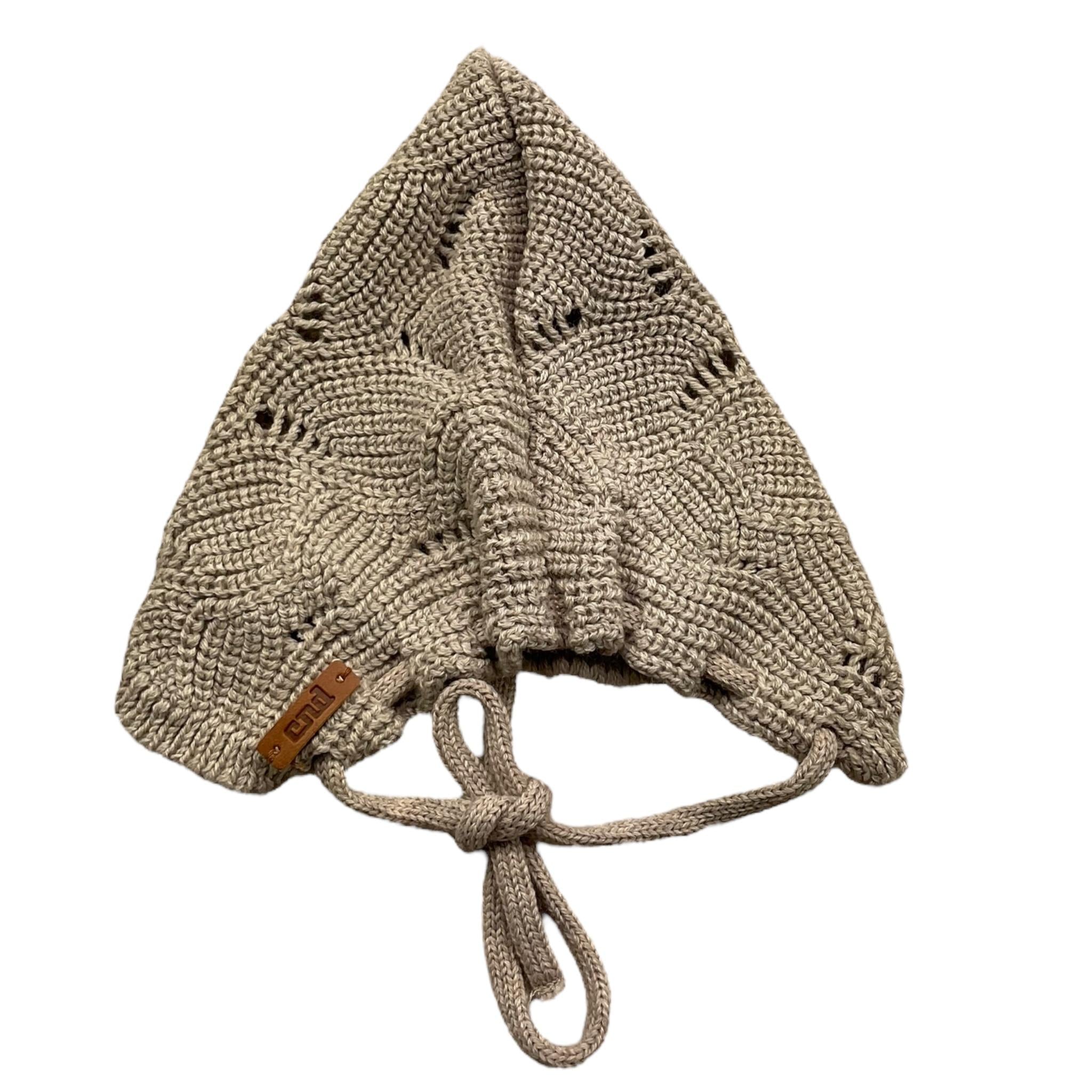 CND cappello tinta unita con trafori Fango per Neonato 918793 FANGO CND 