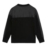LANVIN maglia girocollo tinta unita Nero per Bambino N25125 NERO LANVIN 