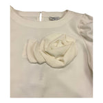 MONNALISA camiciamanica lunga tinta unita Panna per Bambina 176302F2 PANNA MONNALISA 