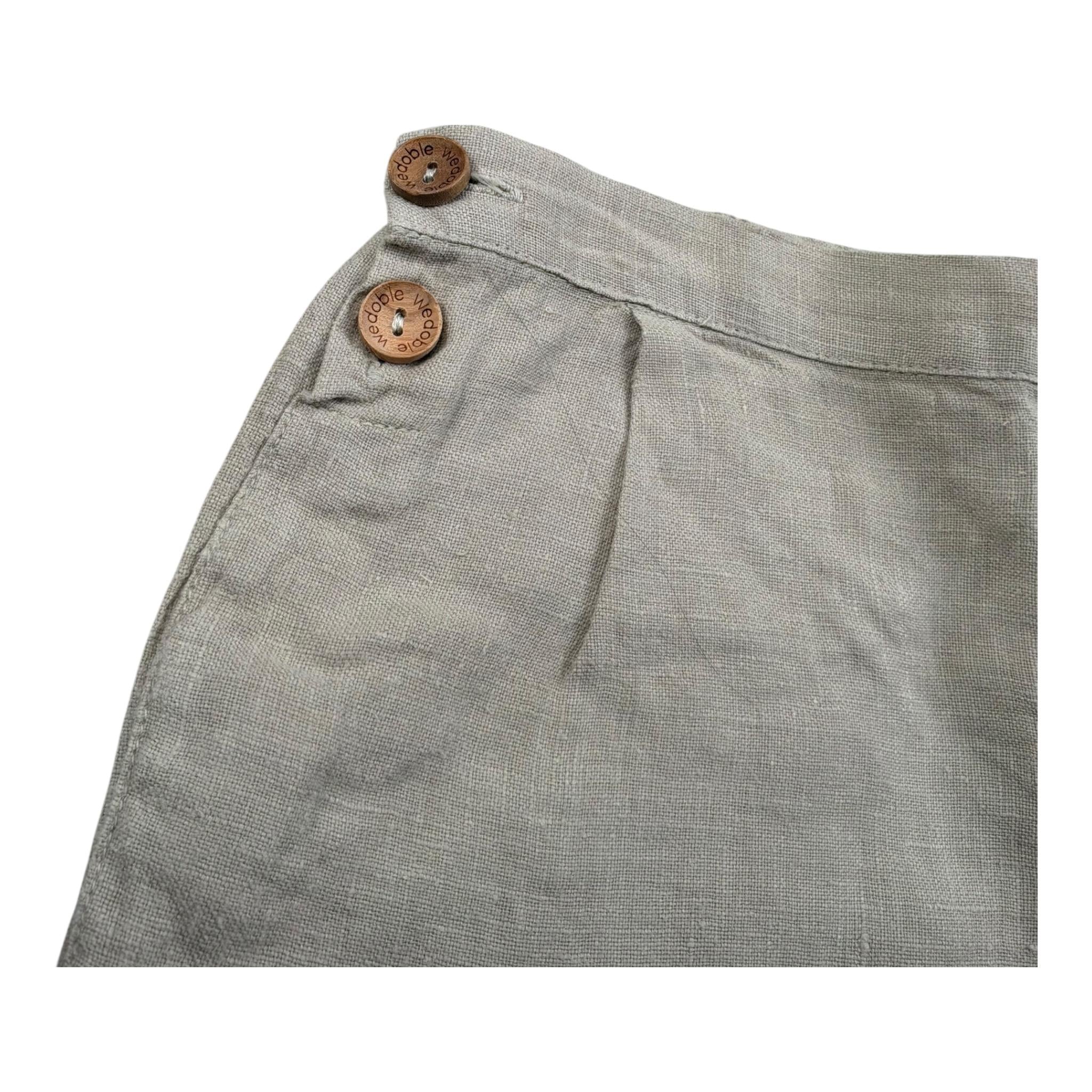 Wedoble Bermuda Tinta Unita con Elastico In Vita per Bambino V2510921A BEIGE WEDOBLE 