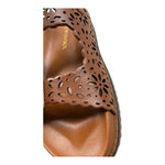 Twinset Sandalo Tinta Unita Traforato per Bambina 251GJ046 MARRONE TWINSET 