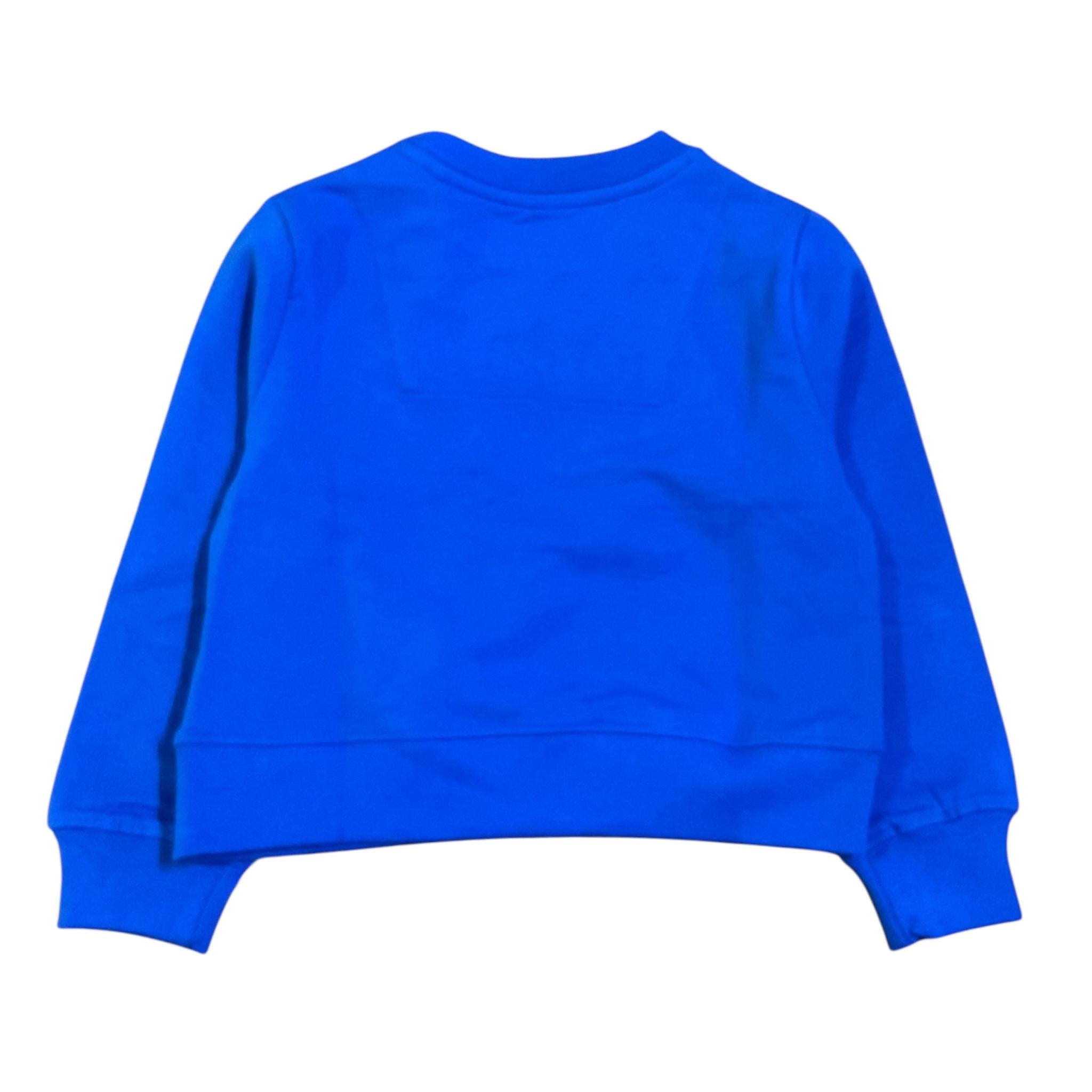 Aeronautica Militare Felpa Chiusa Girocollo Tinta Unita con Stampa Logo per Bambino 251FE0027AJ COBALTO AERONAUTICA MILITARE 