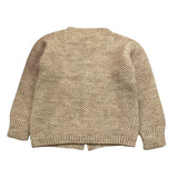 BABIDU cardigan tinta unita con bottoni in contrasto Beige per Neonata 60683 BEIGE BABIDU 