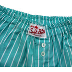 Saint Barth Short Tinta Unita con Elaatico In Vita per Bambina BODY VERDE ACQUA SAINT BARTH 