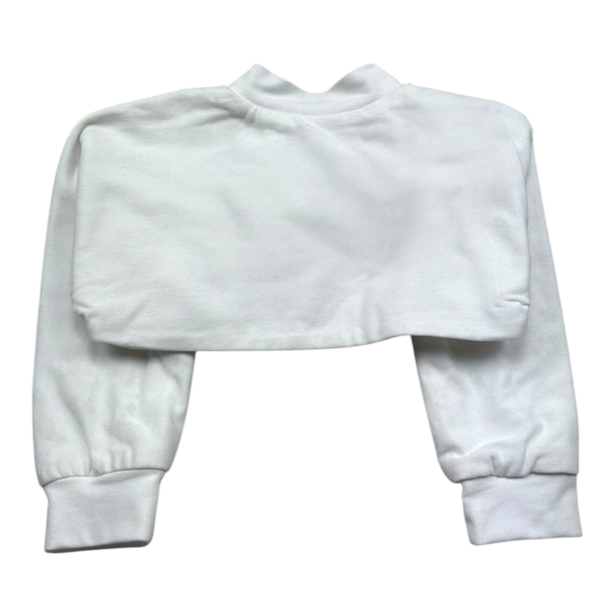 I Delfi Coprispalle Tinta Unita per Neonato 24A4580 BIANCO I DELFI 