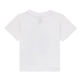 Timberland T-Shirt Girocollo Tinta Unita con Stampa per Neonato T60506NX BIANCO TIMBERLAND 