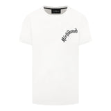 John Richmond T-Shirt Girocollo Tinta Unita con Stampa per Neonato RBP25057TSN BIANCO JOHN RICHMOND 