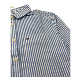 Tommy Hilfiger Camicia Manica Lunga Fantasia A Righe per Bambina KG0KG07622 BIANCO/AZZURRO TOMMY HILFIGER 