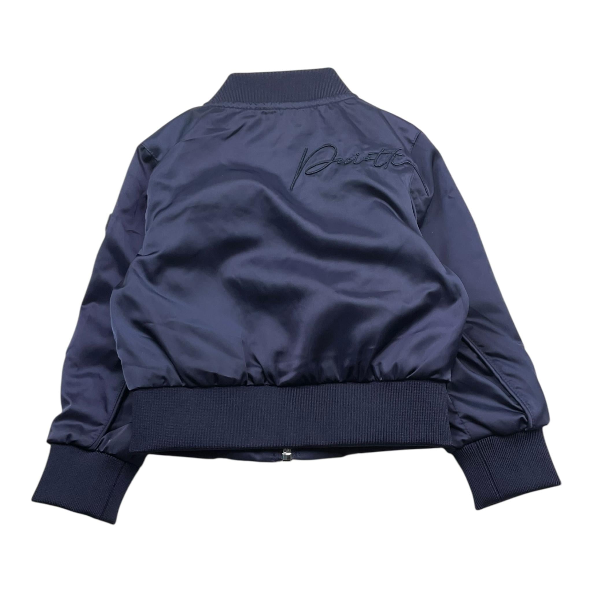 Cesare Paciotti Giubbino Tinta Unita con Zip per Neonato GBP5153B BLU CESARE PACIOTTI 