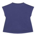 Guess T-Shirt Tinta Unita Girocollo con Stampa per Neonata K4GI01K6YW4 BLU GUESS 