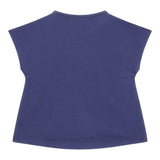 Guess T-Shirt Tinta Unita Girocollo con Stampa per Neonata K4GI01K6YW4 BLU GUESS 