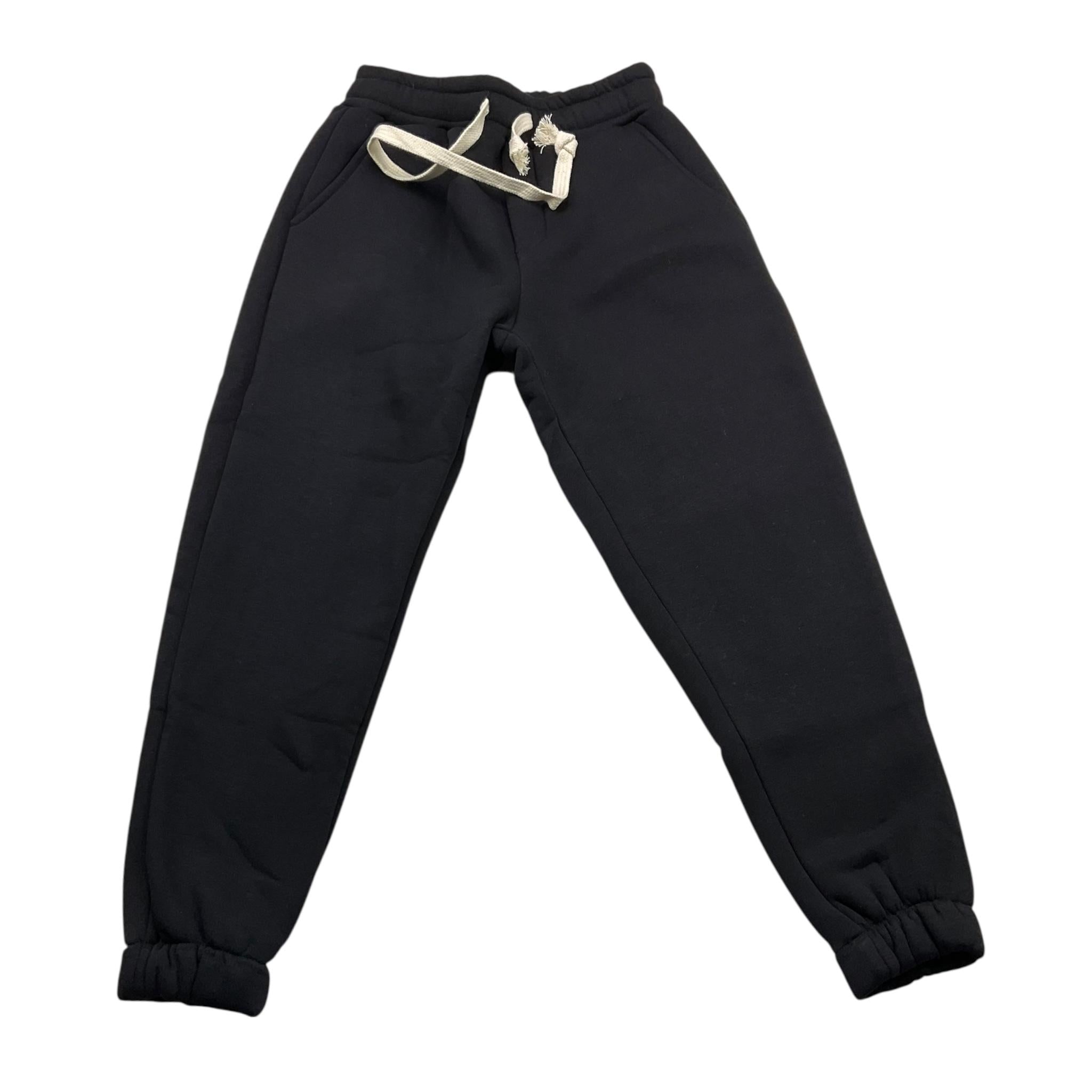 BRAND NAME pantalone tuta tinta unita Nero per Bambino BN32022 NERO BRAND NAME 