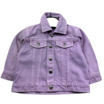 John Richmond Giubbino In Denim Tinta Unita per Neonata RIP26091GB LILLA JOHN RICHMOND 