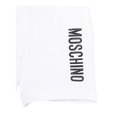 Moschino Bermuda Tinta Unita con Logo per Bambino MUQ01L BIANCO MOSCHINO 