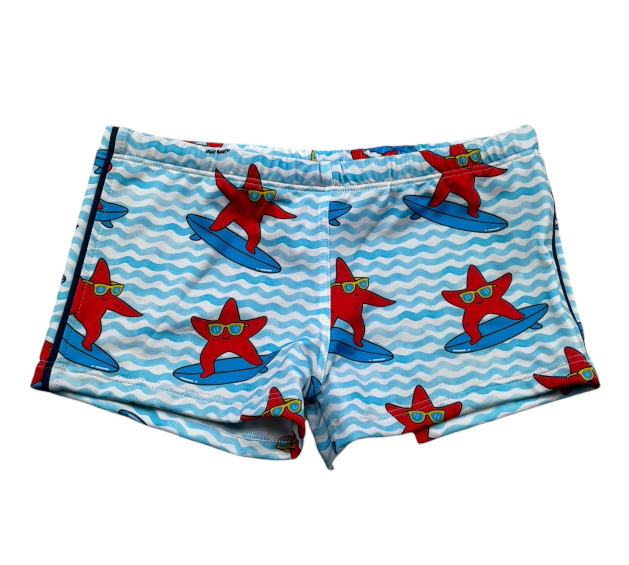 Saint Barth Costume Stampa Fantasia  per Bambino TOBAGO AZZURRO SAINT BARTH 