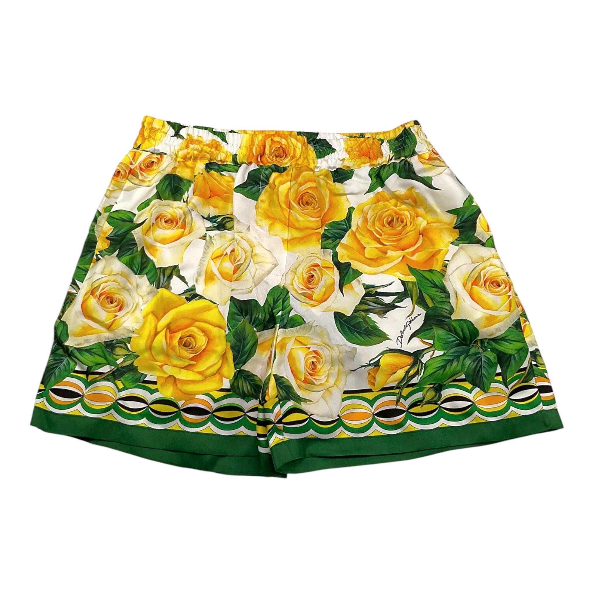 Dolce & Gabbana Short Tinta Unita con Fantasia per Bambina L53Q17 BIANCO DOLCE & GABBANA 