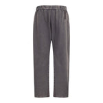 Dou Dou Felpa Chiusa Crop Tinta Unita per Bambina DW4A00 GRIGIO DOU DOU 