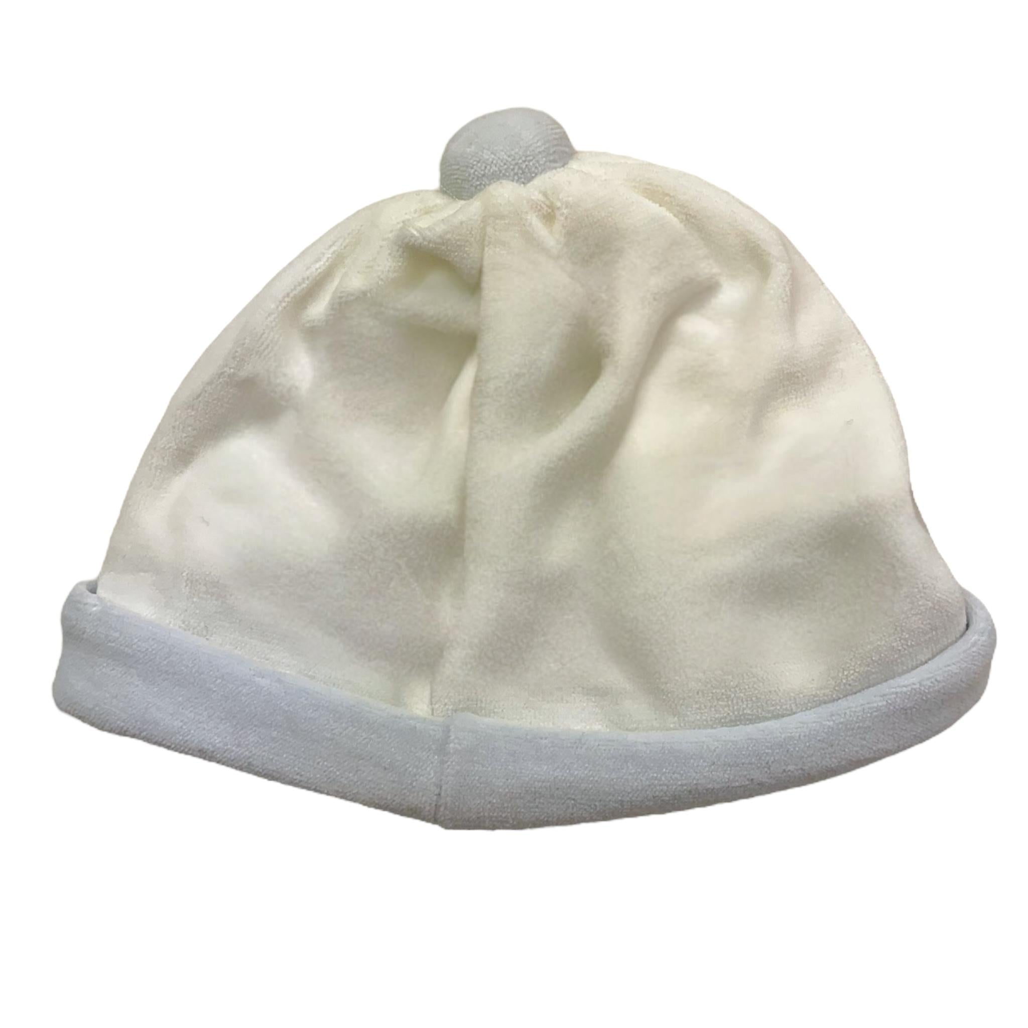 ALETTA cappello tinta unita Bianco per Neonato RG100068 BIANCO ALETTA 