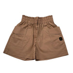 Refrigiwear Short Tinta Unita con Elastico In Vita per Bambina 311PRFJS25 BEIGE REFRIGIWEAR 