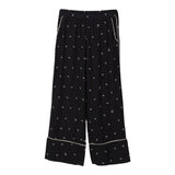 N°21 Pantalone Tinta Unita con Stampa per Bambina N2101L NERO N°21 