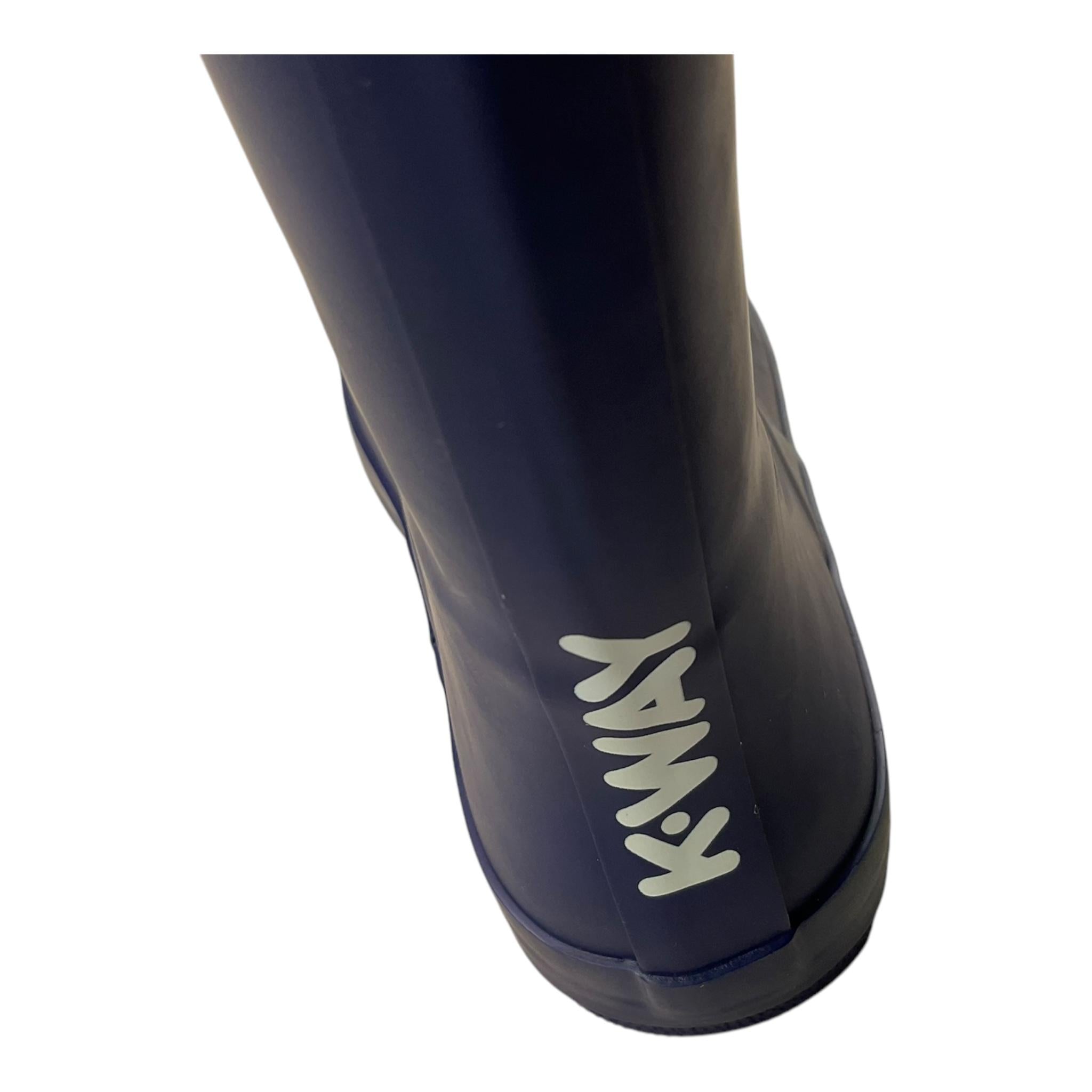 K-WAY stivali impermeabili tinta unita con logo Blu per Bambino K314845W BLU K-WAY 