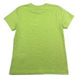 Moschino T-Shirt Girocollo Tinta Unita con Logo per Bambino HVM058 VERDE MOSCHINO 