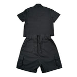 Do Not Conform Completo 2 Pezzi Camicia-Bermuda Tinta Unita per Neonato DCA043 NERO DO NOT CONFORM 