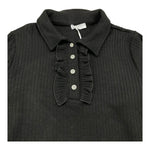 FUN & FUN maglia tinta unita cn colletto Nero per Bambina 15805N NERO FUN & FUN 