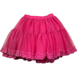 Monnalisa Gonna Tinta Unita In Tulle per Bambina 195709 FUXIA MONNALISA 