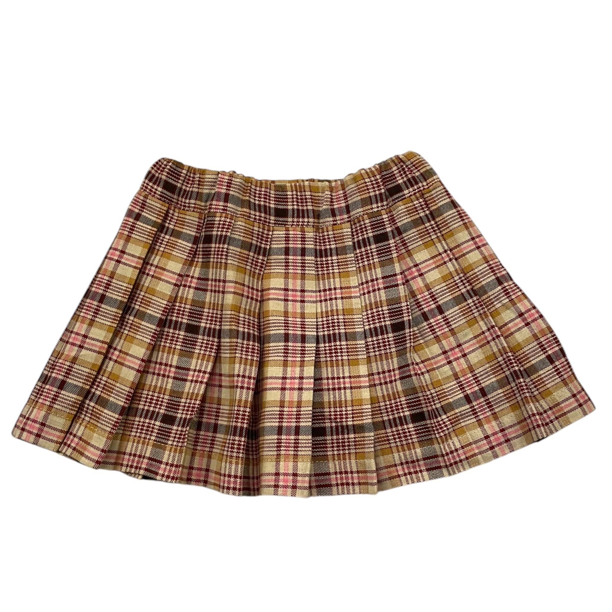 NANAN gonna stampa fantasia Beige per Bambina I24546 BEIGE NANAN 