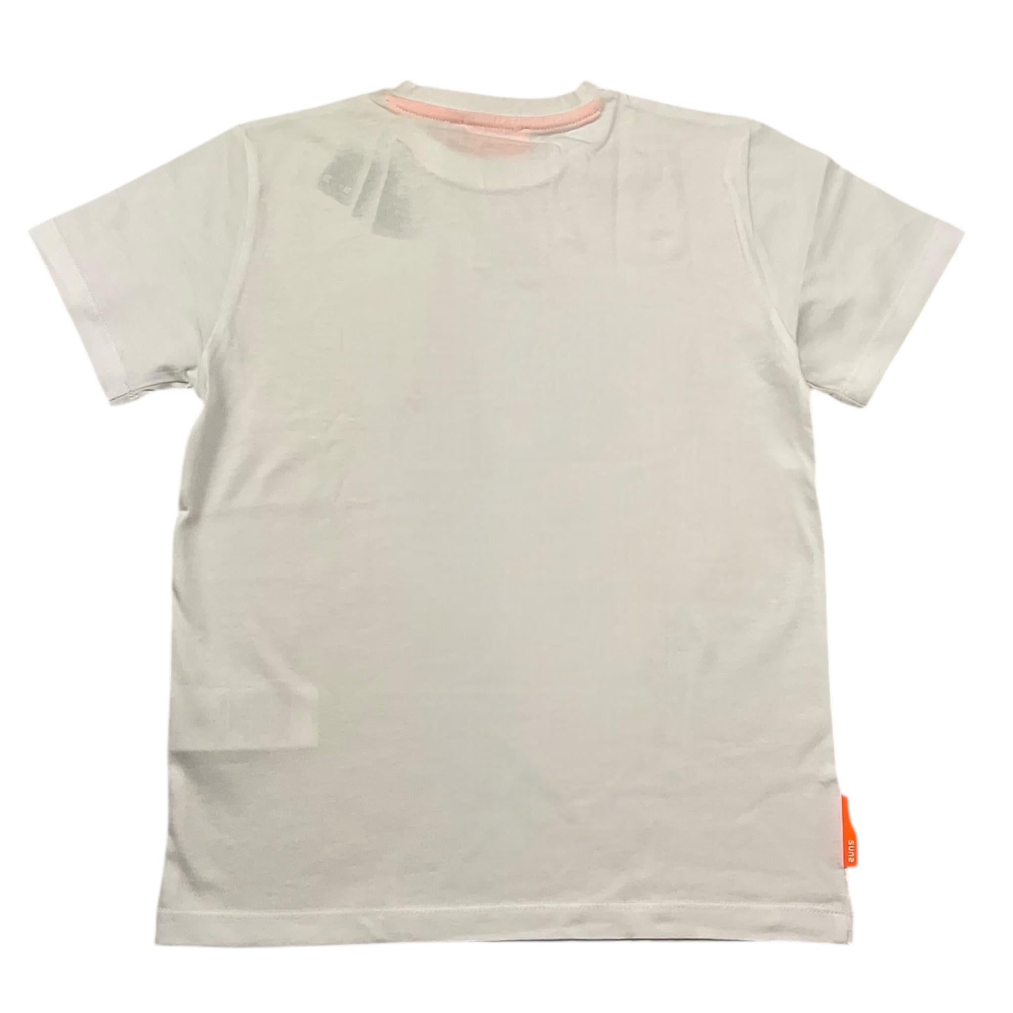 Suns  T-Shirt Girocollo Tinta Unita per Bambino PAOLO BIANCO SUNS 