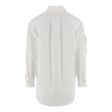 Elisabetta Franchi Abito Tinta Unita con Applicazioni per Bambina EFAB597 BIANCO ELISABETTA FRANCHI 