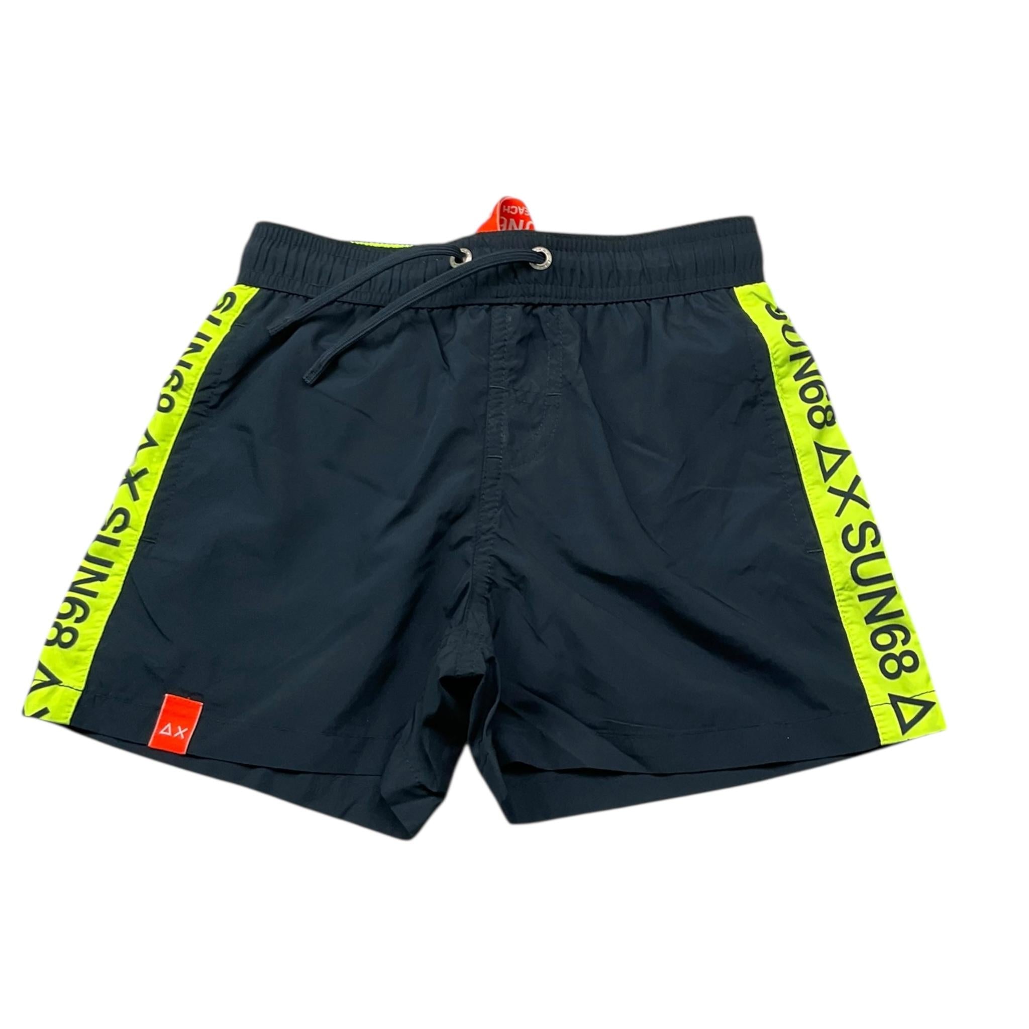 Sun68 Costume Modello Bermuda Bicolore per Bambino H33309 BLU SUN68 