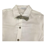BARCELLINO completo 3 pezzi camicia-bermuda-papillon Bianco per Neonato 105605 BIANCO BARCELLINO 