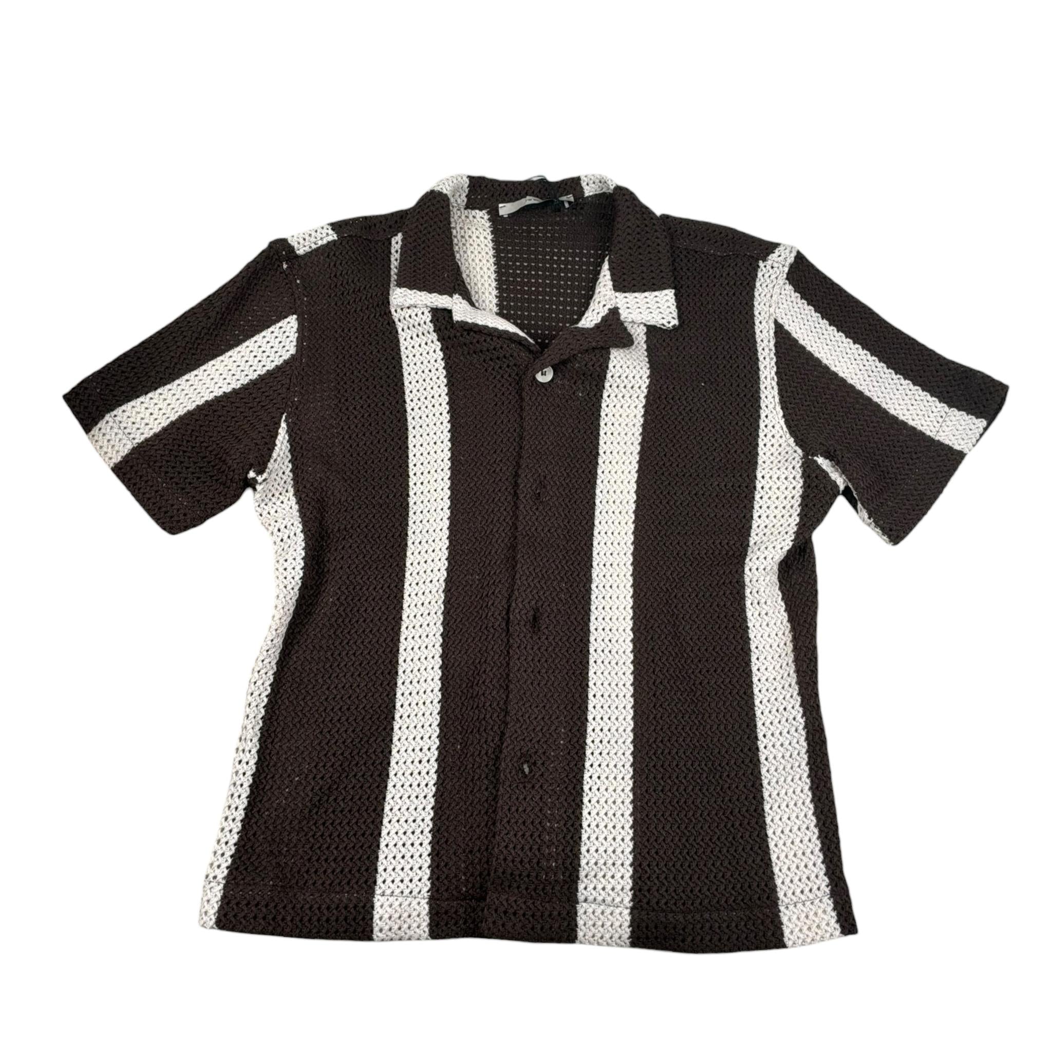 I'M Brian Camicia Mezza Manica Traforata per Bambino CA3280JX MARRONE I'M BRIAN 