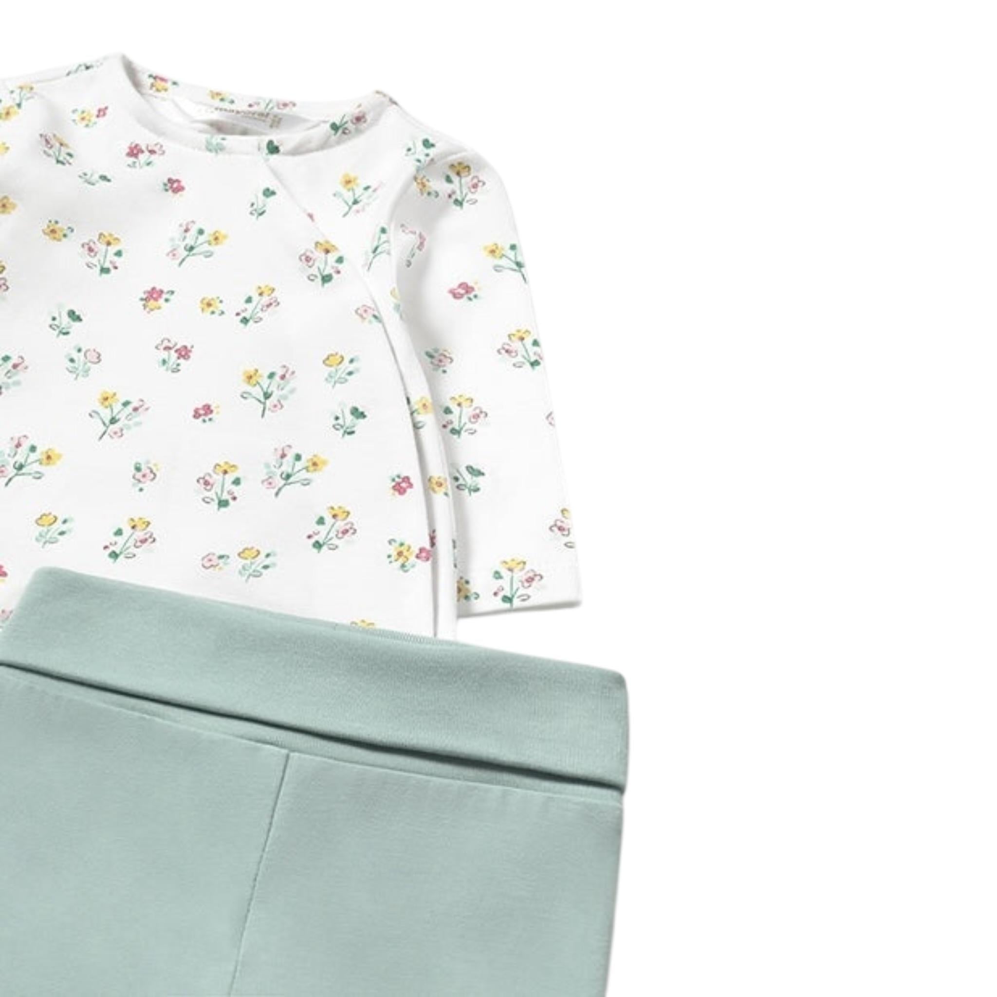 Mayoral Completo 2 Pezzi Shirt-Ghettina per Neonata 1588 BIANCO MAYORAL 