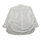 Dondup Camicia Manica Lunga Tinta Unita con Ricamo Logo per Bambina DFCA037XX BIANCO DONDUP 