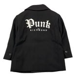 JOHN RICHMOND giacca tinta unita cn stampa in contrasto Nero per Neonato RIA25095GC NERO JOHN RICHMOND 