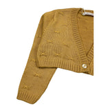 BARCELLINO coprispalle tinta unita con ricami Giallo per Bambina 115924 GIALLO BARCELLINO 