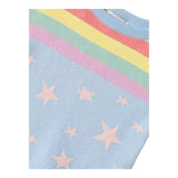 STELLA McCARTNEY maglia girocollo stampa fantasia Azzurro per Bambina TT9A00 AZZURRO STELLA McCARTNEY 