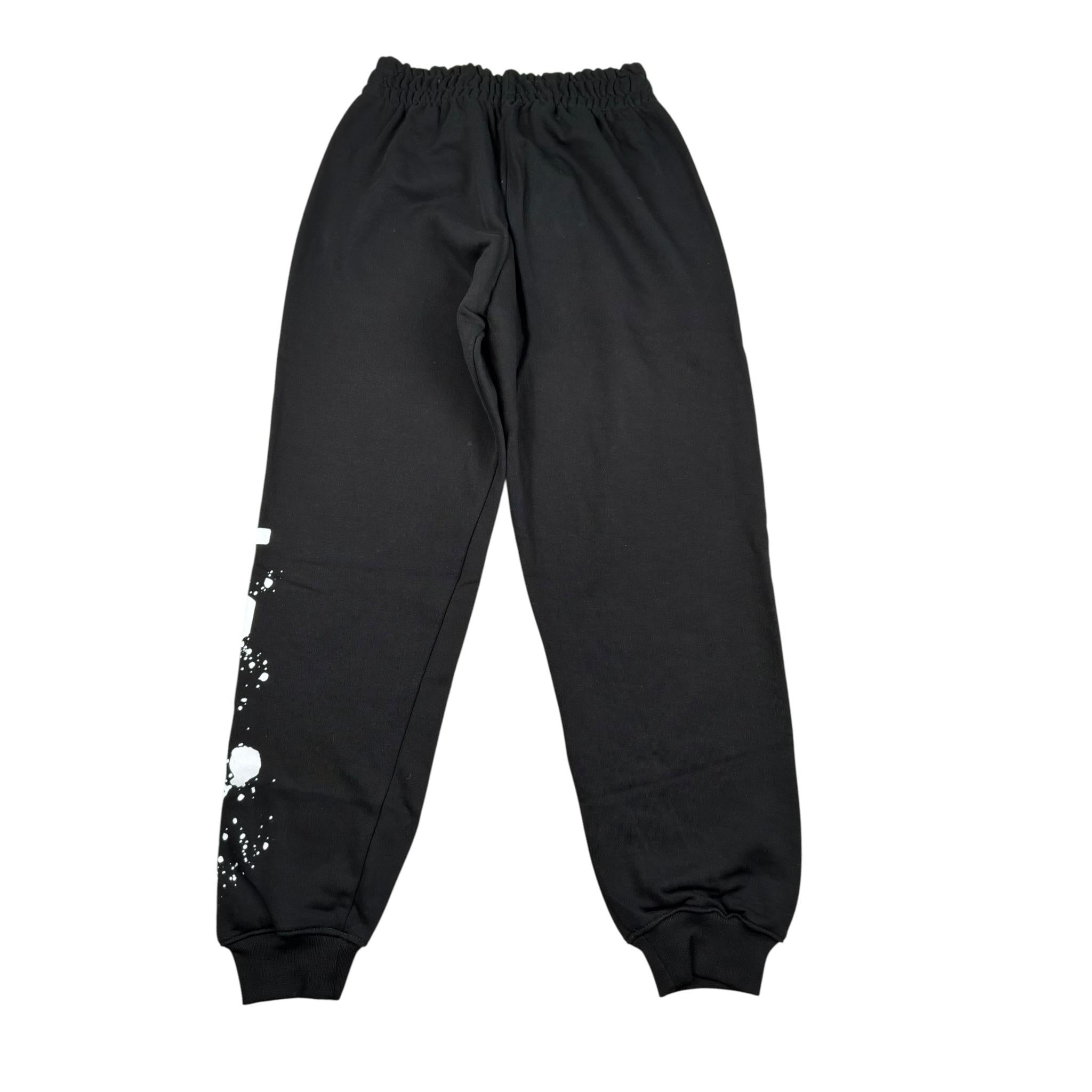 Icon Pantalone Tuta Tinta Unita con Logo per Bambino IBSP00521 NERO ICON 