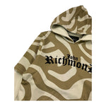 JOHN RICHMOND felpa chiusa con cappuccio stampa fantasia Verde per Bambino RBA25054FE VERDE JOHN RICHMOND 