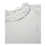 Laranjinha Body Tinta Unita con Colletto per Neonata 92951V5831R66 BIANCO LARANJINHA 