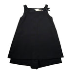 Elisabetta Franchi Tuta Intera Corta Tinta Unita  per Bambina EFTA101X NERO ELISABETTA FRANCHI 